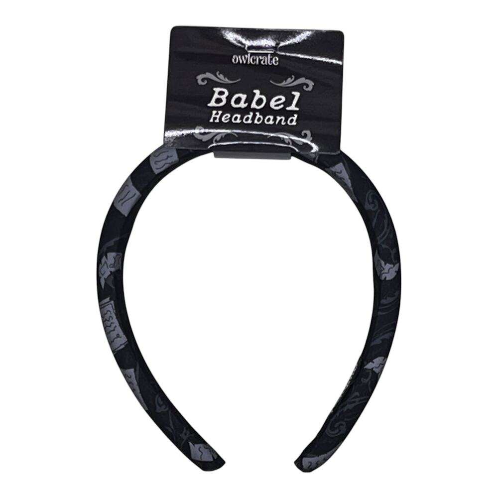 OwlCrate Babel Headband - R.F. Kuang June 2026 YA Box Limited Edition Item